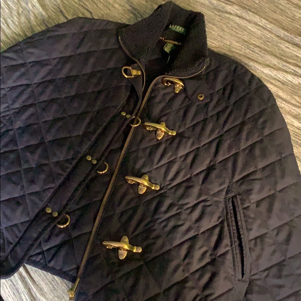 Ralph Lauren Navy Blue Cape